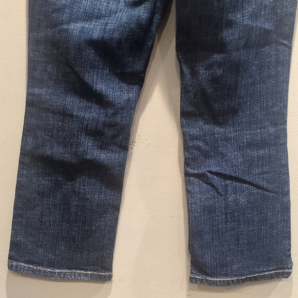 Mossimo Supply Co. Dark Blue Flare Jeans - Picture 4 of 5